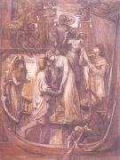 Dante Gabriel Rossetti The Boat of Love (mk28) painting